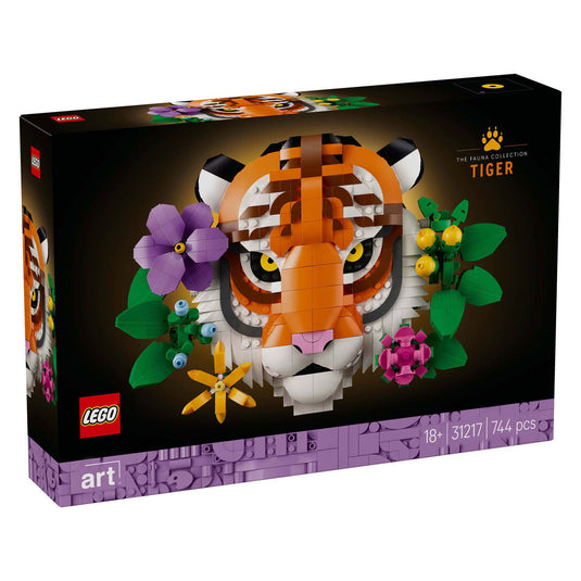 Lego art 31217 de faunacollectie tijger