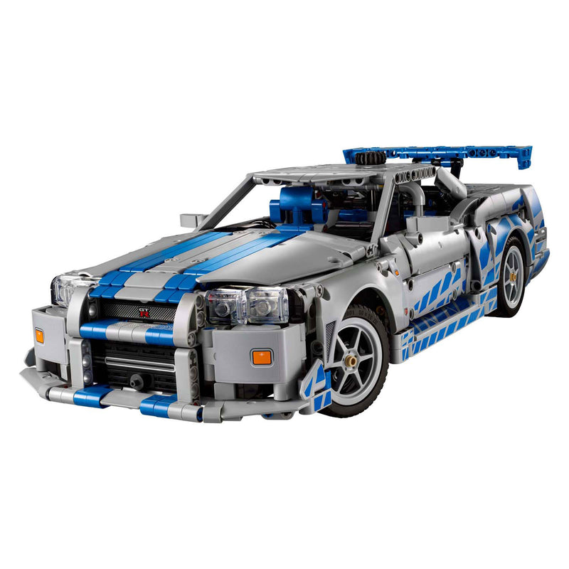 Load image into Gallery viewer, Lego technic 42210 2 fast 2 furious nissan skyline gt-r (r34) auto
