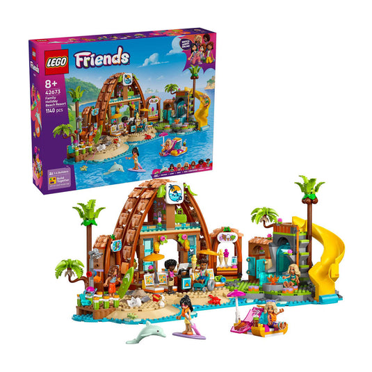 Lego friends 42673 familie vakantie strandresort