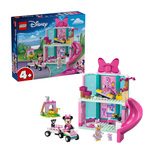 Lego disney mickey and friends - minnie's huisdierenhotel constructiespeelgoed (43274)