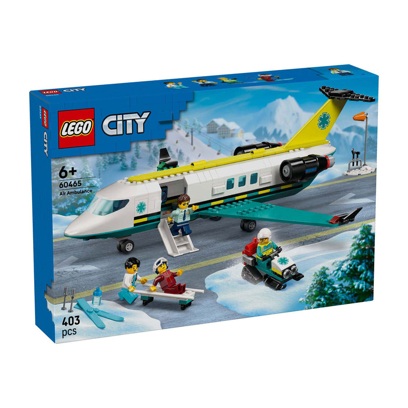 Load image into Gallery viewer, Lego city 60465 ambulancevliegtuig
