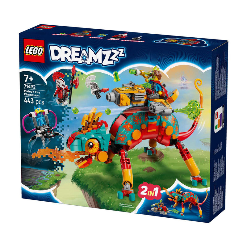 Load image into Gallery viewer, Lego dreamzzz 71492 mateo's vuurkameleon
