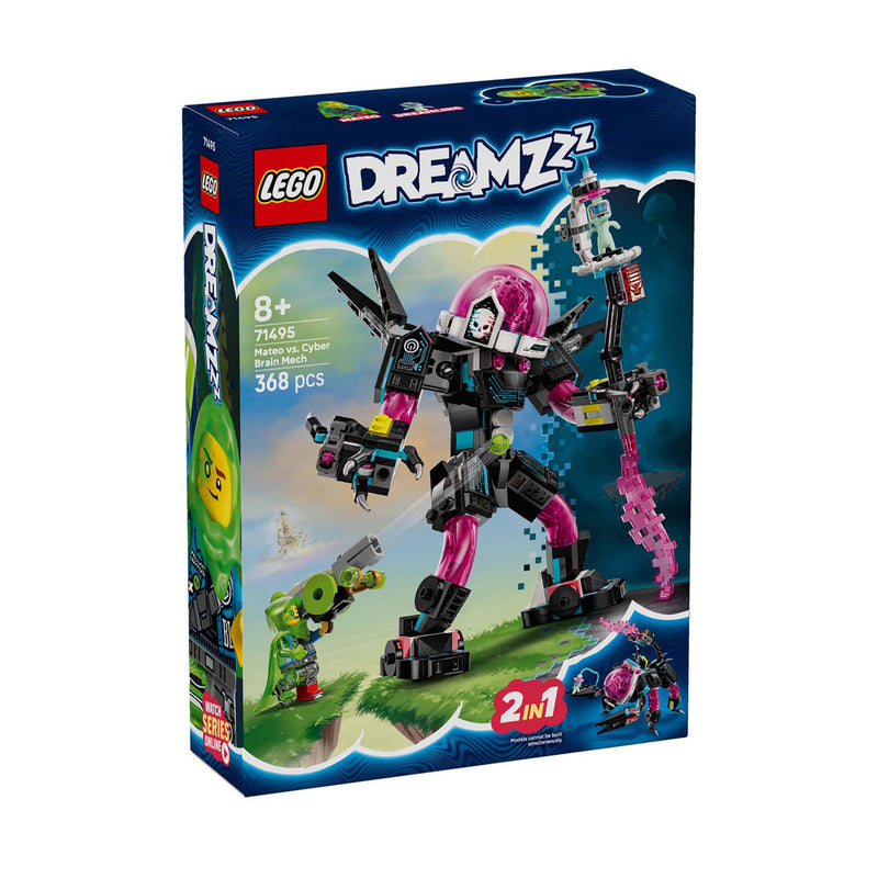 Load image into Gallery viewer, Lego dreamzzz 71495 mateo vs. cyberbreinmecha
