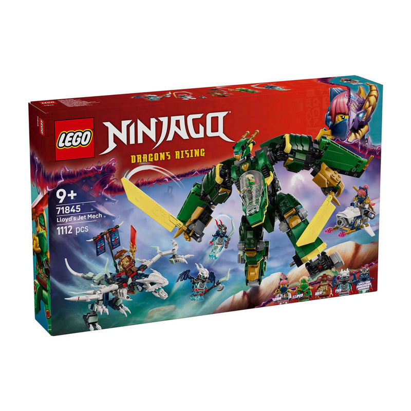 Afbeelding laden in galerijviewer, Lego ninjago 71845 lloyds vliegtuigmecha
