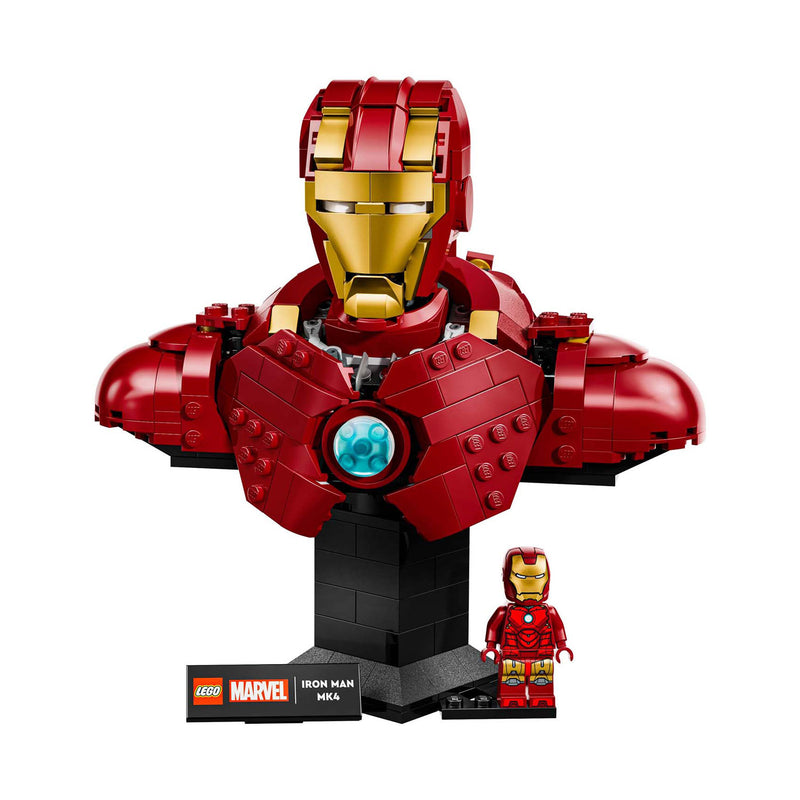 Load image into Gallery viewer, Lego super heroes marvel 76327 iron man mk4 buste
