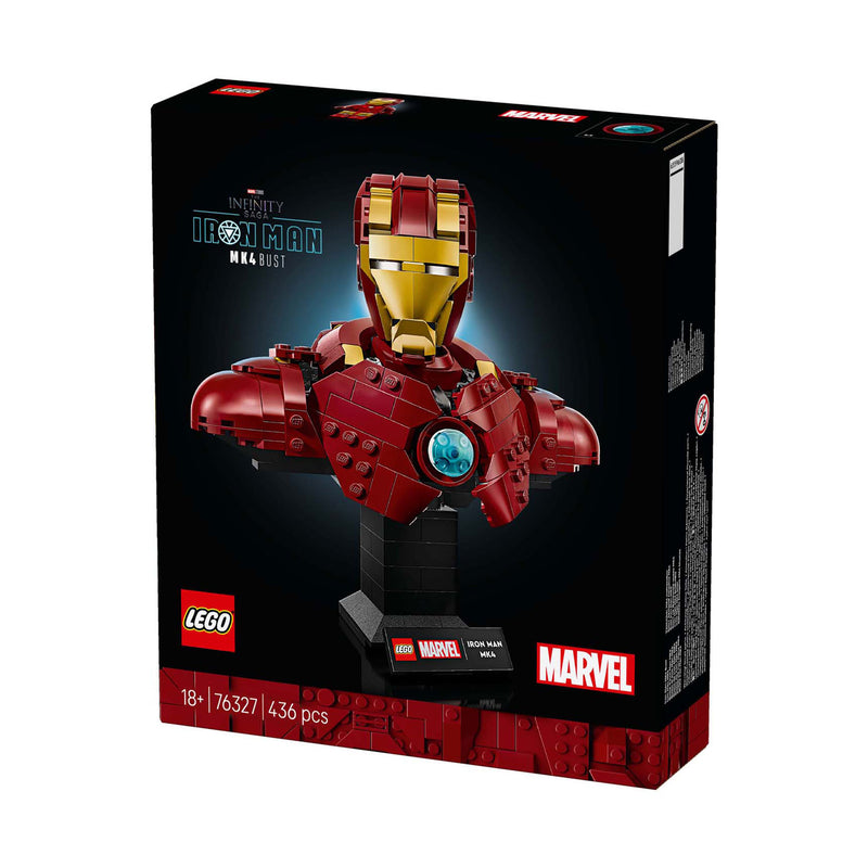 Load image into Gallery viewer, Lego super heroes marvel 76327 iron man mk4 buste
