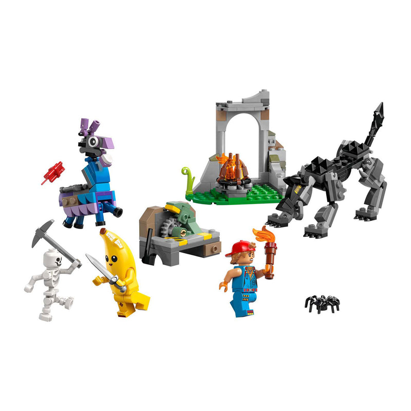 Load image into Gallery viewer, Lego fortnite 77075 peely en sparkplugs kamp
