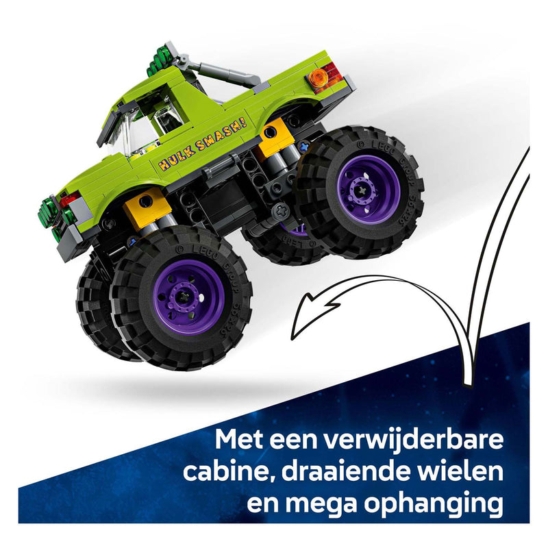 Load image into Gallery viewer, Lego marvel 76312 de hulk truck vs. thanos
