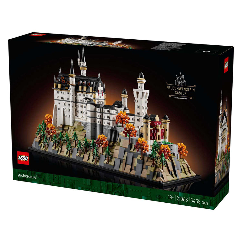 Load image into Gallery viewer, Lego architecture 21063 slot neuschwanstein verzamelset
