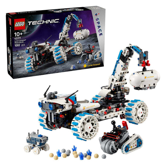 Lego ® technic lunar outpost™ maanrover ruimtevoertuig - 42211
