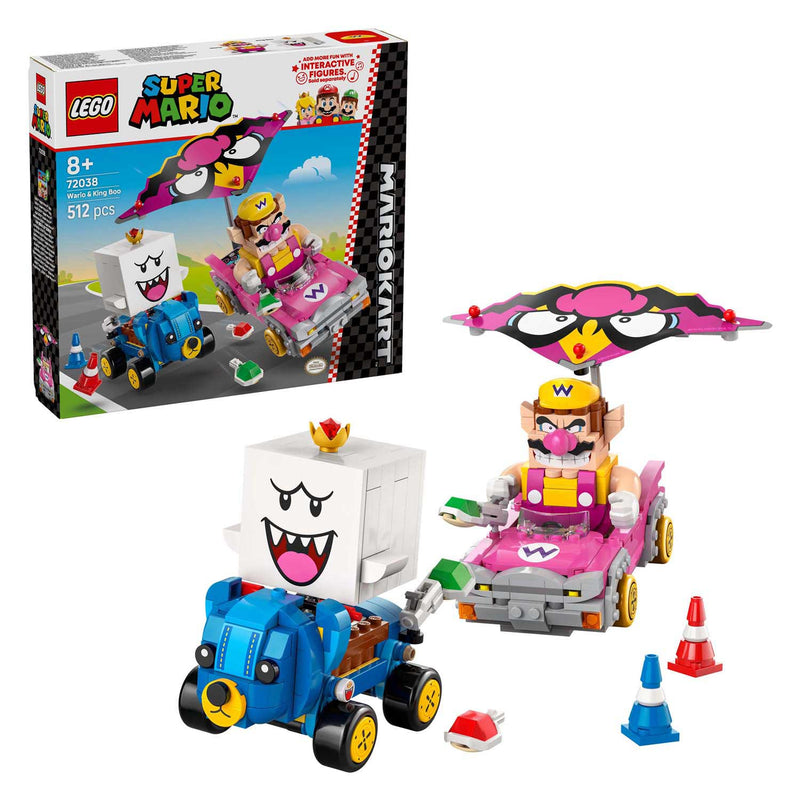 Afbeelding laden in galerijviewer, Lego ® super mario™: mario kart™ – wario en king boo - 72038
