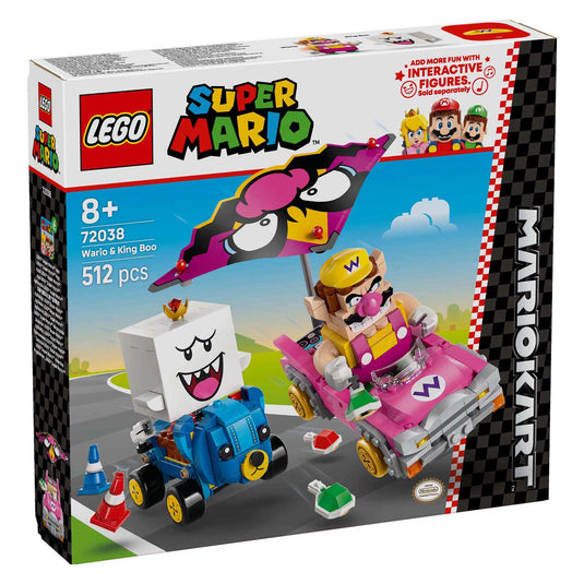Lego ® super mario™: mario kart™ – wario en king boo - 72038