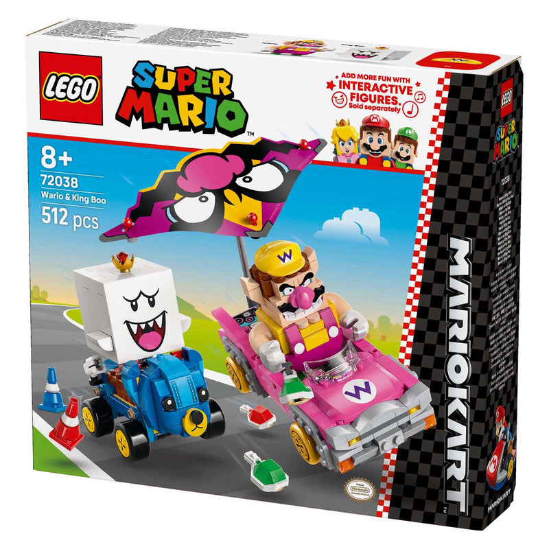 Load image into Gallery viewer, Lego ® super mario™: mario kart™ – wario en king boo - 72038
