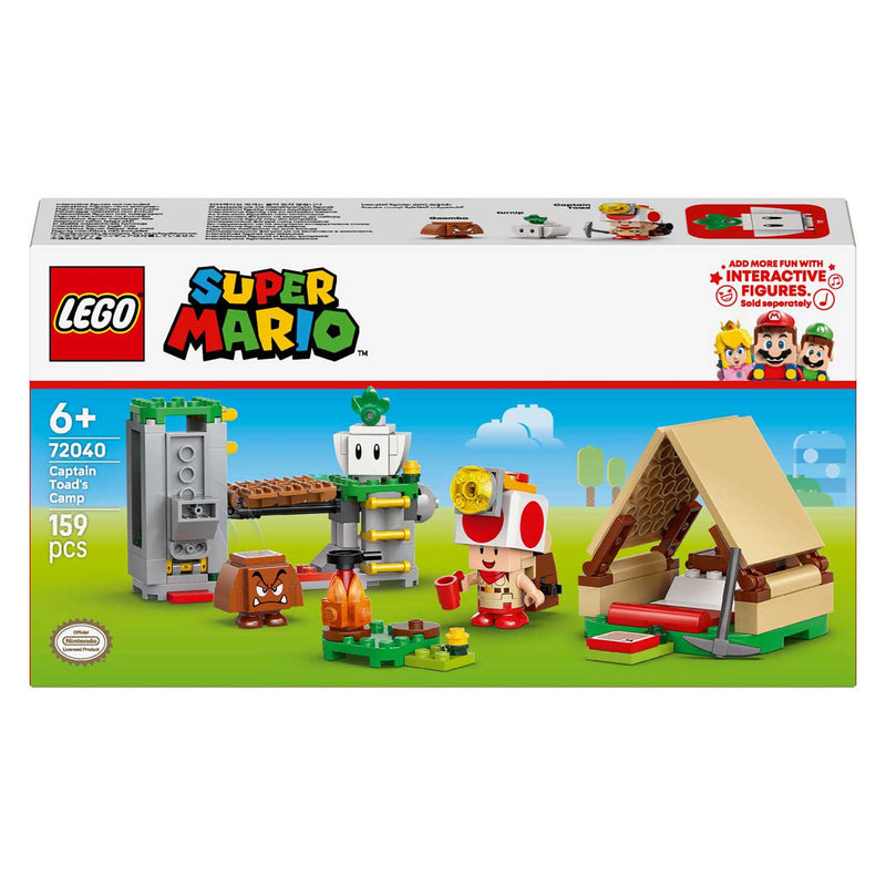 Load image into Gallery viewer, Lego super mario 72040 toad-baas kampeerplaats
