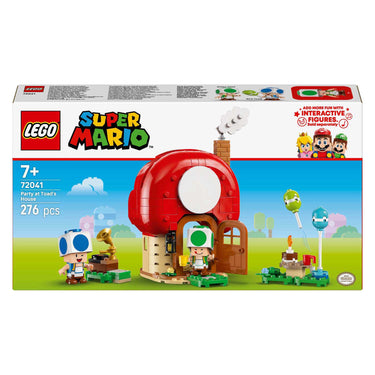 Lego super mario 72041 toads huisfeestje