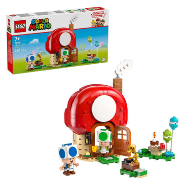 Lego super mario 72041 toads huisfeestje