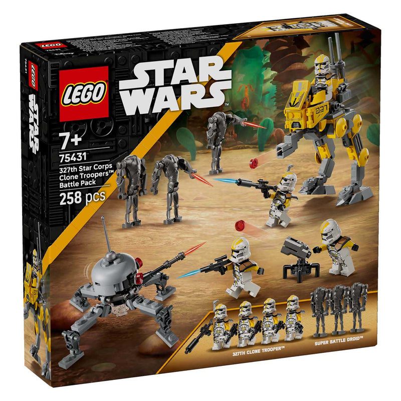 Load image into Gallery viewer, Lego star wars 75431 327th star corps clone troopers battle pack
