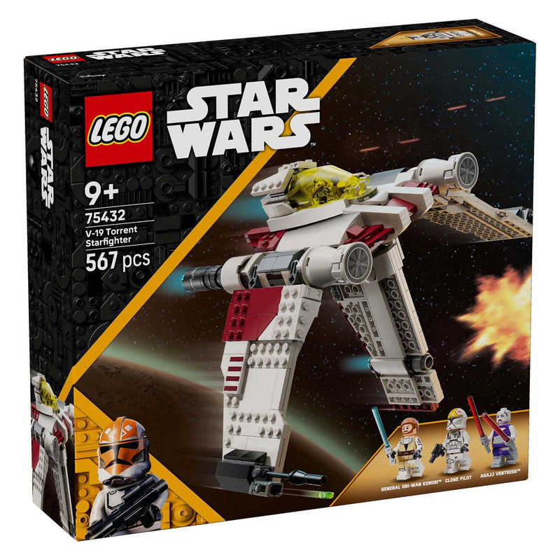 Load image into Gallery viewer, Lego star wars 75432 v-19 torrent starfighter

