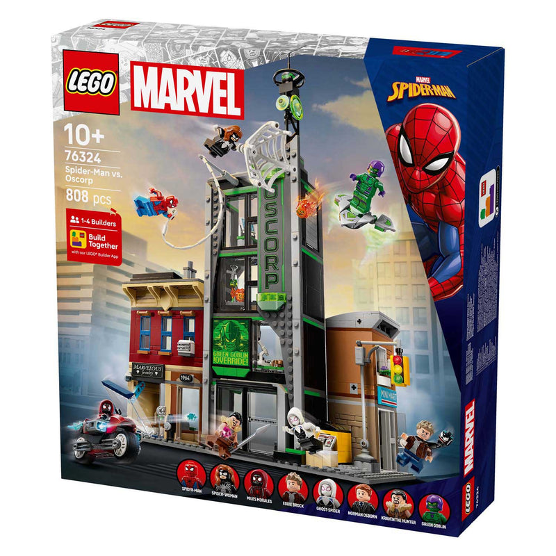 Load image into Gallery viewer, Lego super heroes marvel 76324 spider-man vs. oscorp
