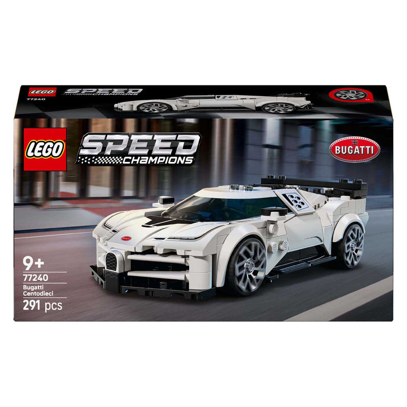 Load image into Gallery viewer, Lego speed champions 77240 bugatti centodieci hyper sportauto
