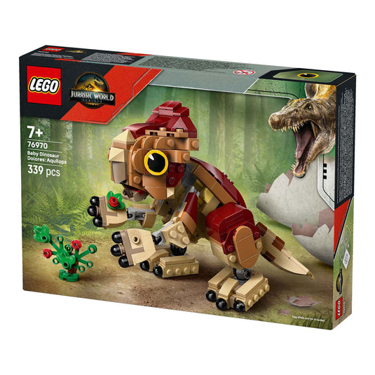 Lego jurassic world 76970 babydinosaurus dolores: aquilops