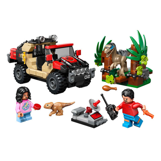 Lego ® jurassic world offroad raptorontsnapping - 76972