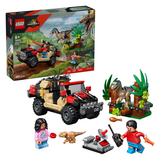 Lego jurassic world 76972 offroad eaptorontsnapping