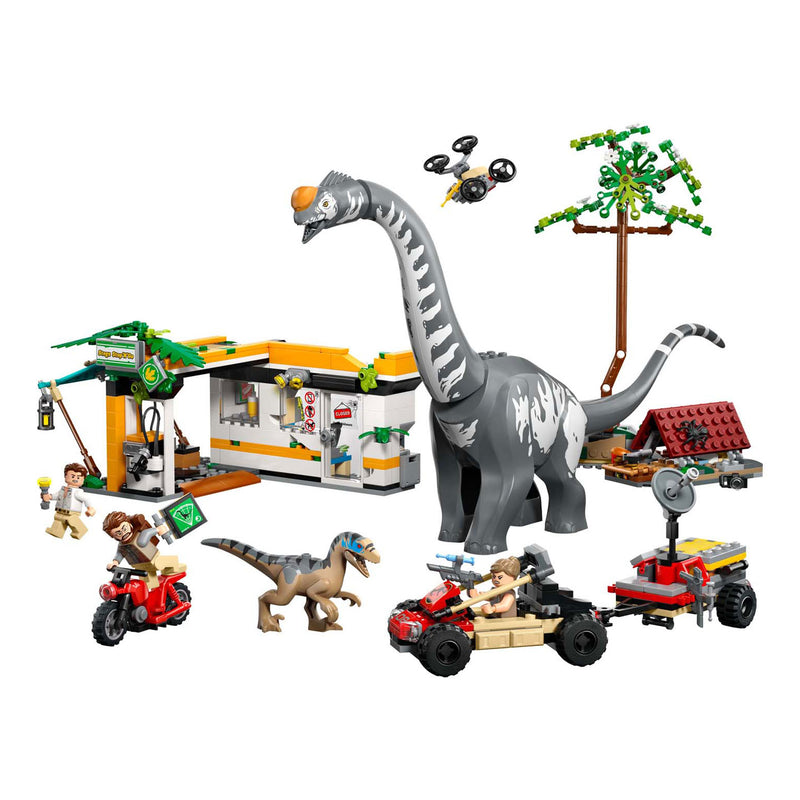 Load image into Gallery viewer, Lego jurassic world 76973 raptor en titanosaurus opsporingsmissie

