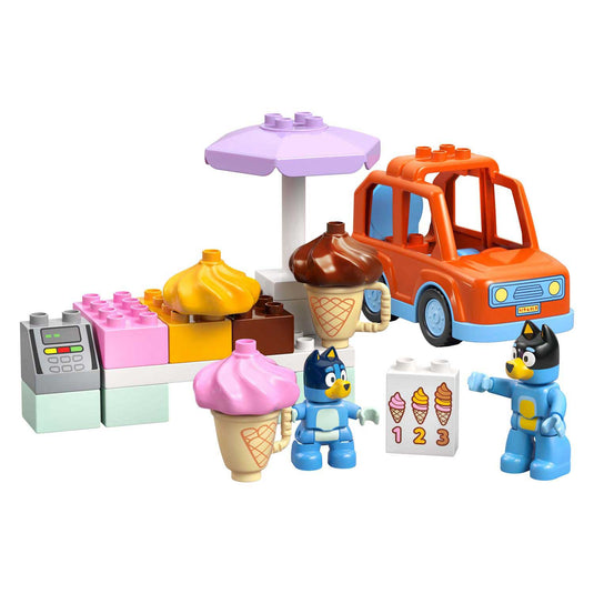 Lego ® duplo® bluey een ijsje halen met bluey - 10458