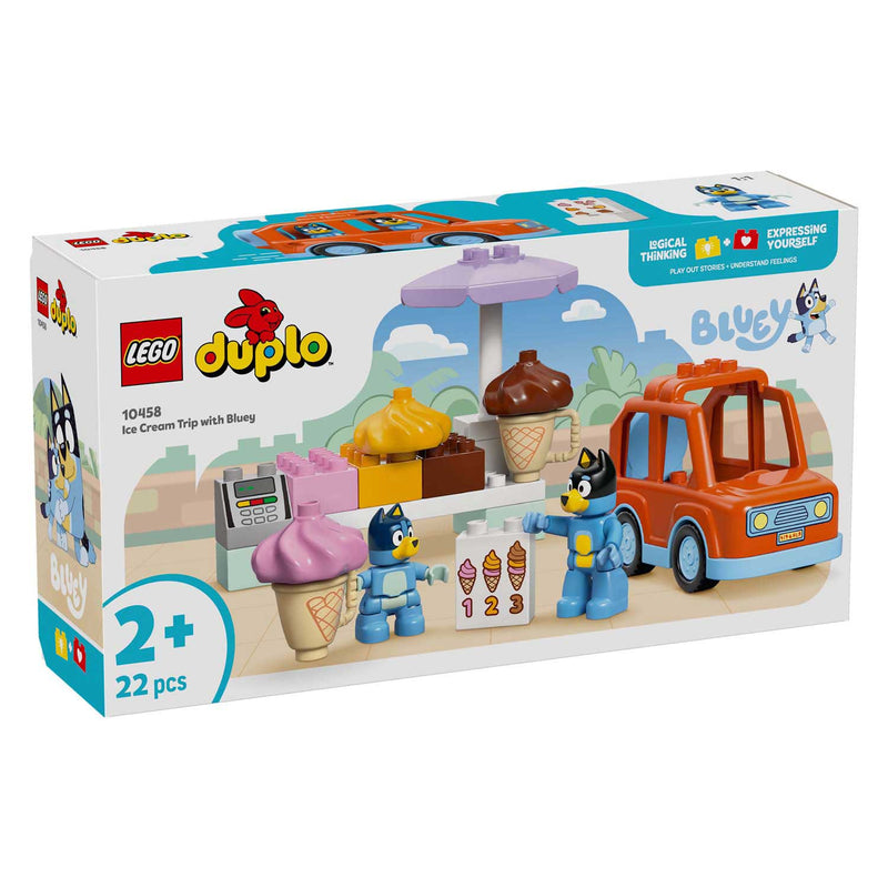 Load image into Gallery viewer, Lego ® duplo® bluey een ijsje halen met bluey - 10458
