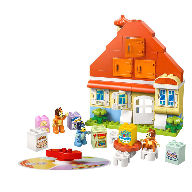 Load image into Gallery viewer, Lego duplo 10459 huis van bluey en haar familie met geheugenspel
