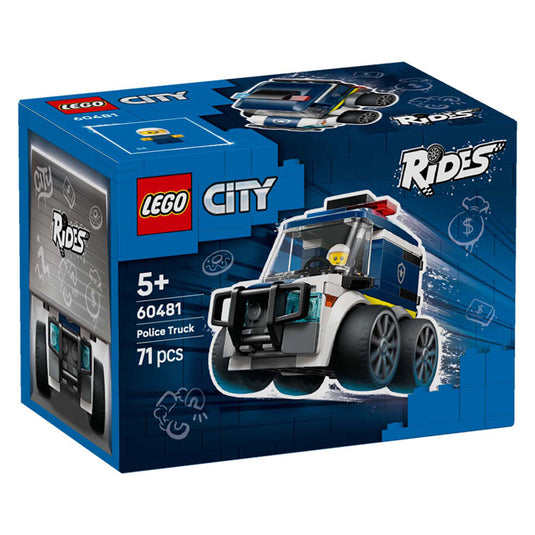 Lego city 60481 voertuigen politiewagen