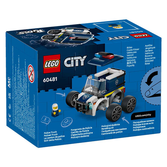 Lego city 60481 voertuigen politiewagen