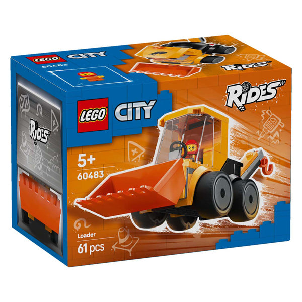 Load image into Gallery viewer, Lego city voertuigen rides – bouwlader
