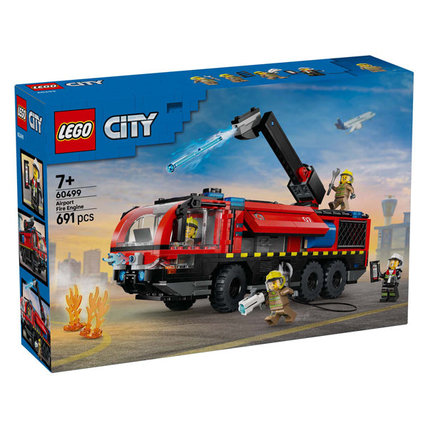 Load image into Gallery viewer, Lego city 60499 luchthaven brandweertruck
