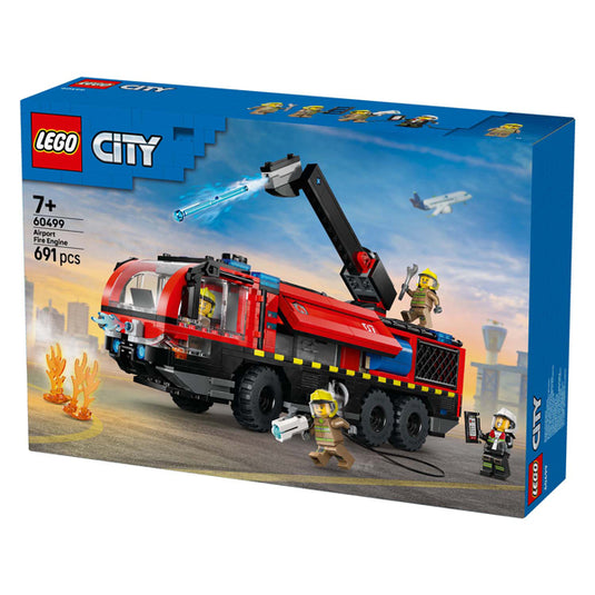 Lego city 60499 luchthaven brandweertruck