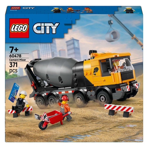 Lego city cement mixer constructiespeelgoed