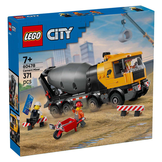 Lego city great vehicles 60478 cementwagen