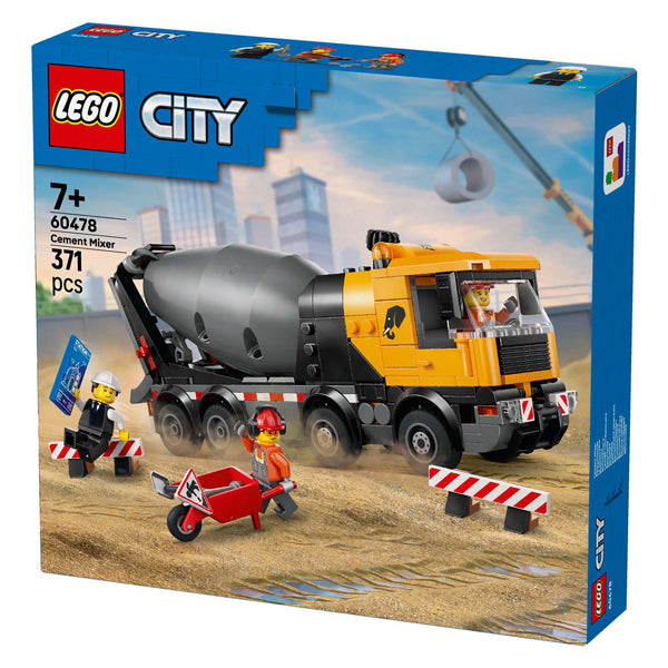 Load image into Gallery viewer, Lego city great vehicles - cementwagen - 6+ jaar - inclusief figuren

