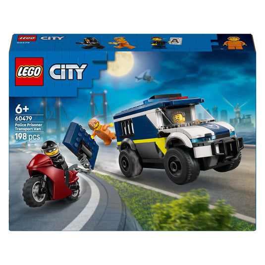 Lego city 60479 politie gevangenentransport