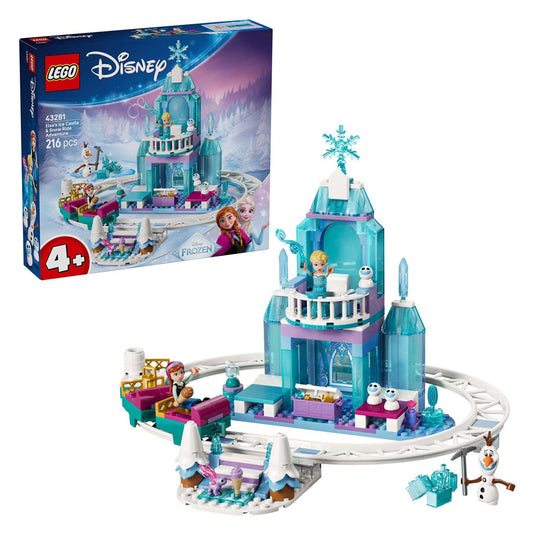 Lego disney princess 43281 elsa's ijskasteel en sneeuwrit