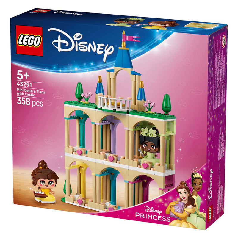 Load image into Gallery viewer, Lego disney princess 43291 mini belle en tiana met kasteel
