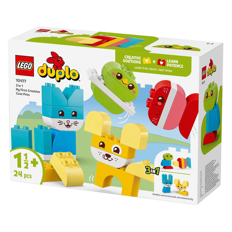 Load image into Gallery viewer, Lego duplo 10477 3-in-1 mijn eerste creatieve huisdieren

