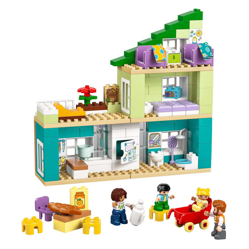 Load image into Gallery viewer, Lego duplo town 10470 - woonhuis - 3-in-1 - inclusief figuren
