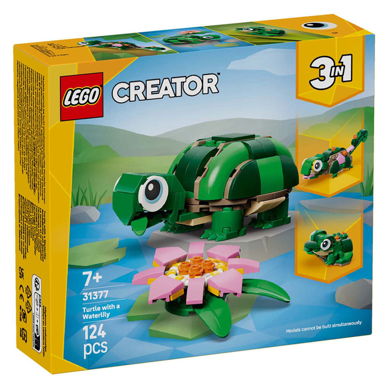 Load image into Gallery viewer, Lego creator 31377 schildpad met waterlelie

