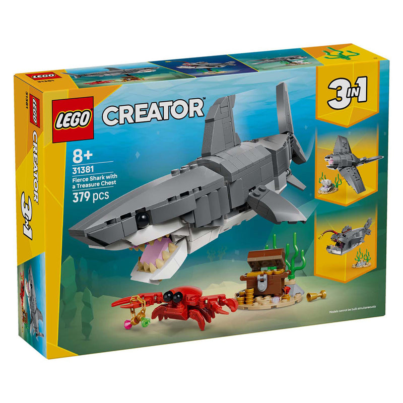Load image into Gallery viewer, Lego woeste haai met schatkist constructiespeelgoed (31381)
