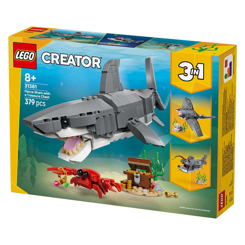 Load image into Gallery viewer, Lego woeste haai met schatkist constructiespeelgoed (31381)
