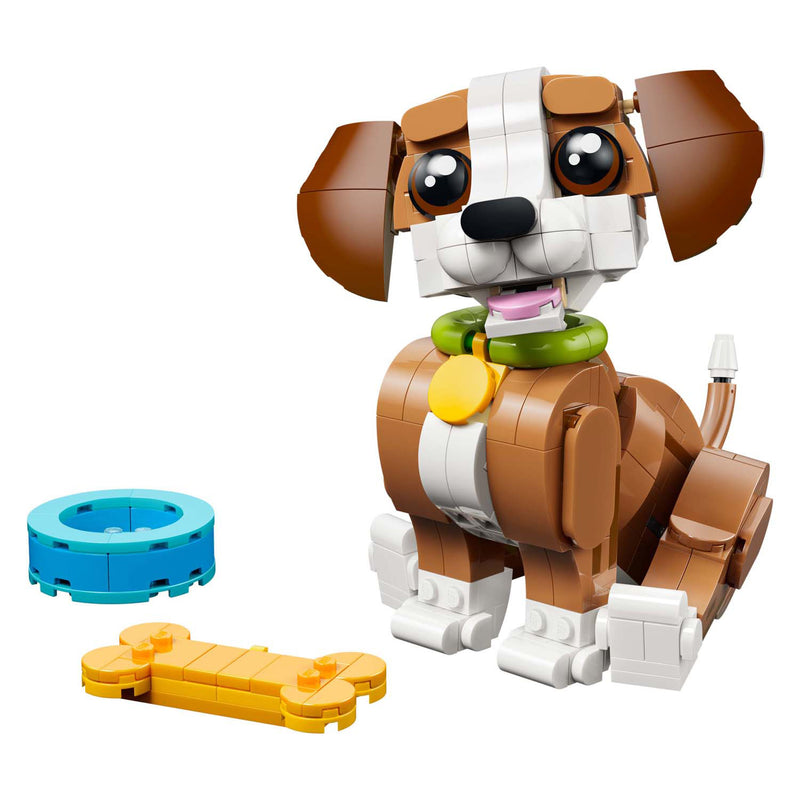 Load image into Gallery viewer, Lego ® creator 3in1 schattige dieren: speelse puppy - dierenset - bouw om tot eekhoorn of eend - 31382
