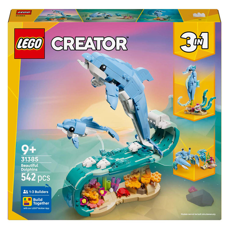 Load image into Gallery viewer, Lego creator 31385 zeedieren: prachtige dolfijnen

