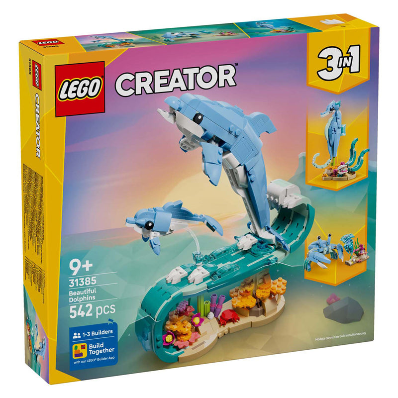 Load image into Gallery viewer, Lego creator 31385 zeedieren prachtige dolfijnen

